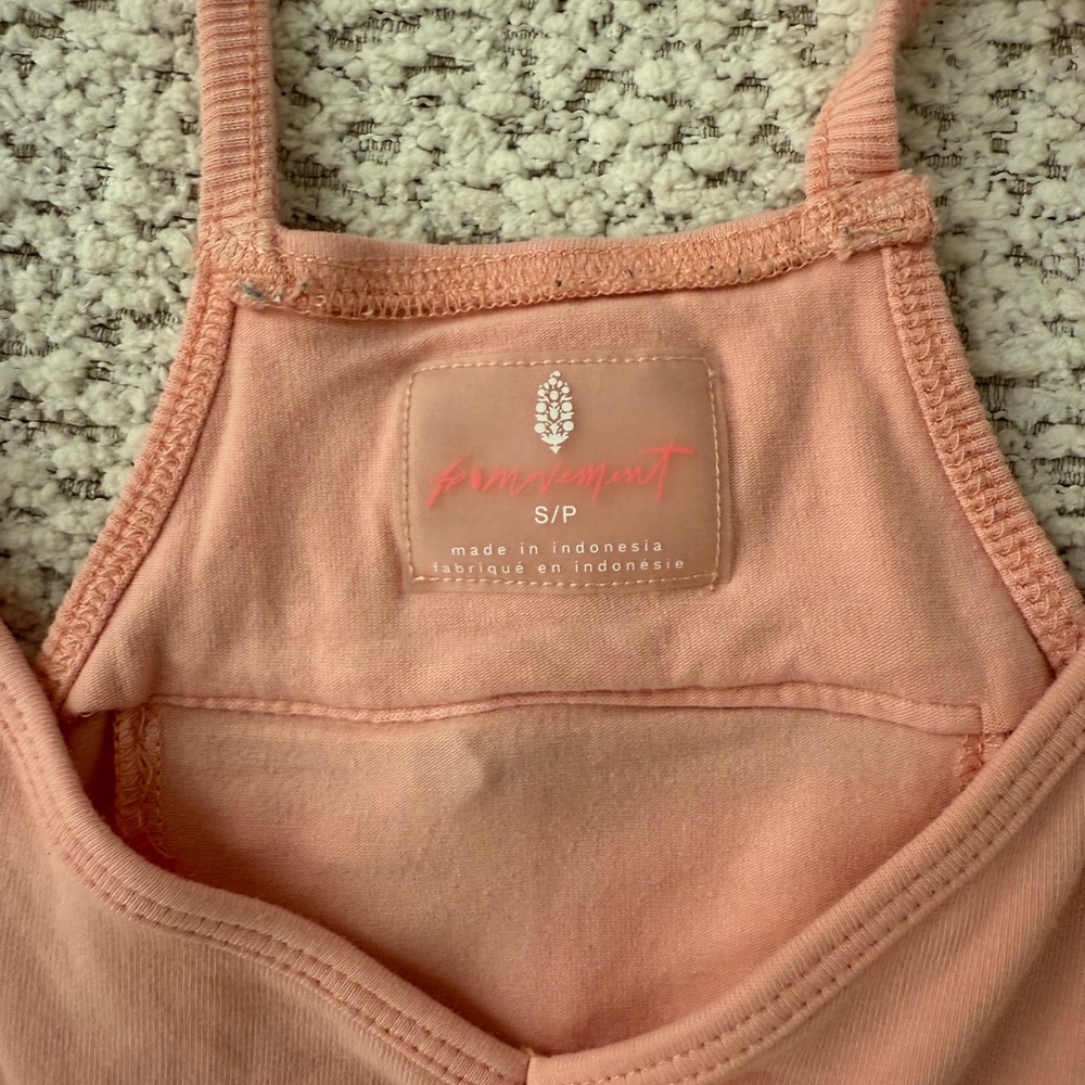 Pink Free People Overalls - Picture 3 of 3